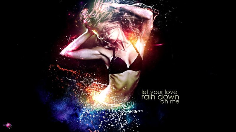 Танцующая девушка