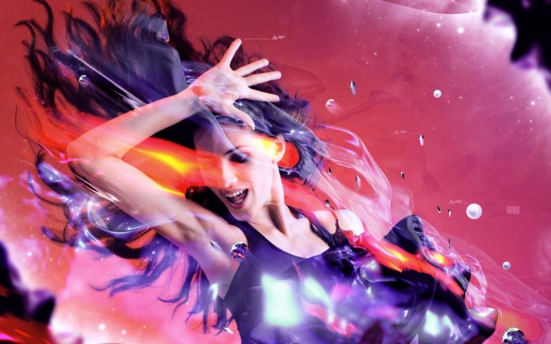 Яркие танцы