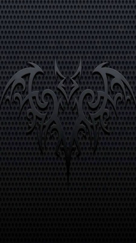 Тёмные обои на телефон