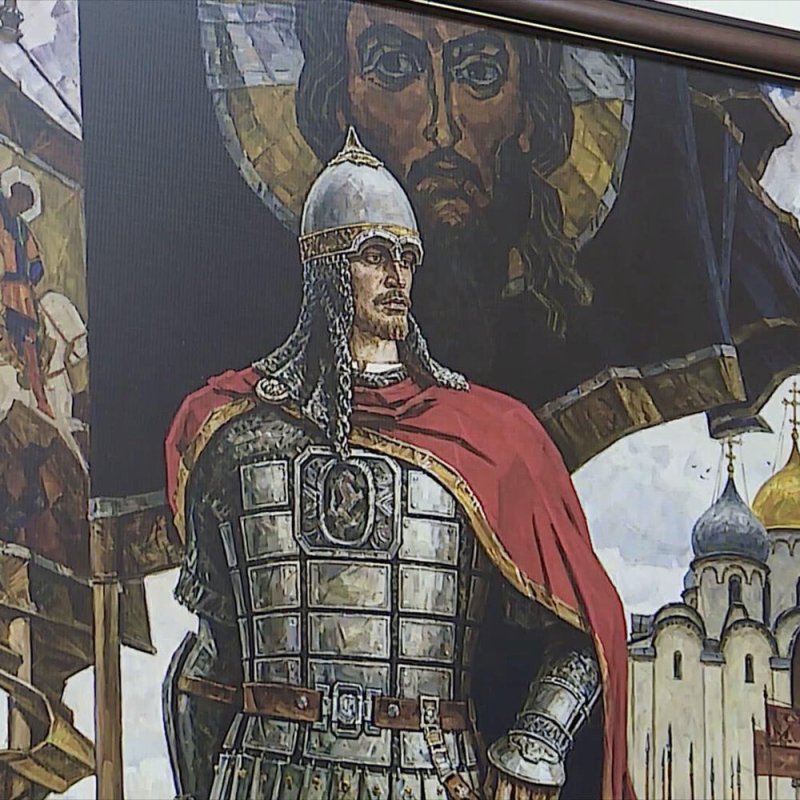 Князь Александр Ярославич Невский портрет