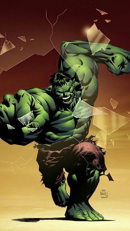 Халк зеленый Марвел