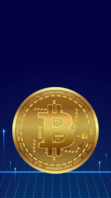 Биткоин обои для телефона