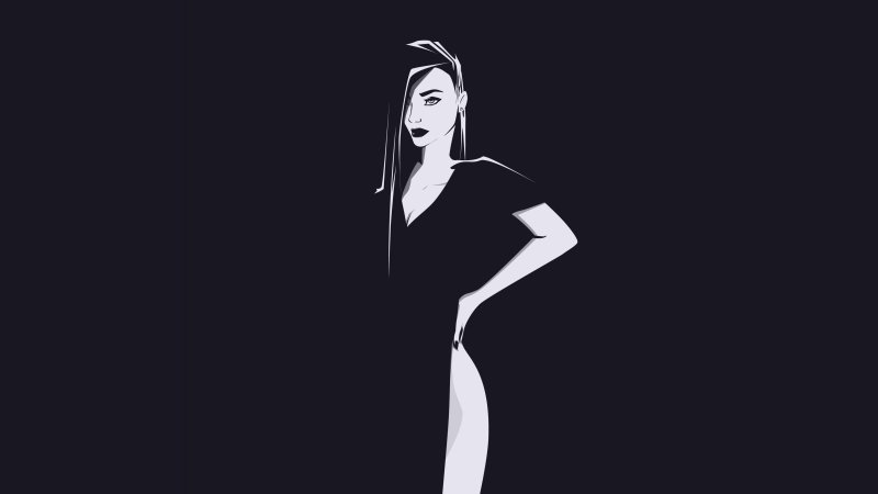 Портрет в стиле Минимализм