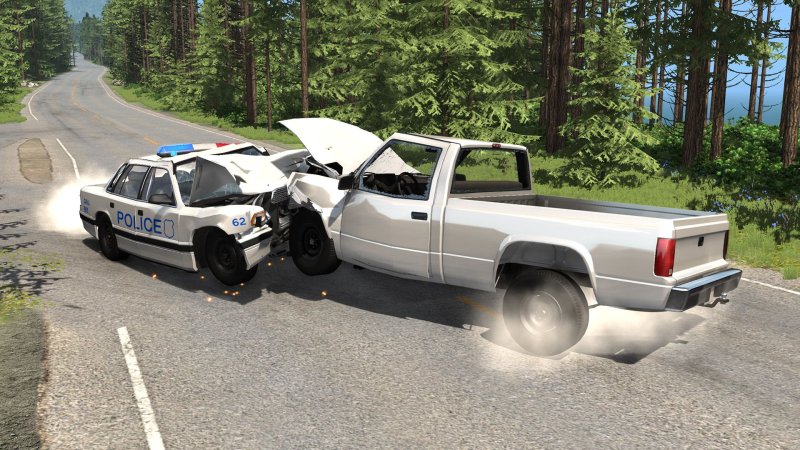 BEAMNG Drive с200