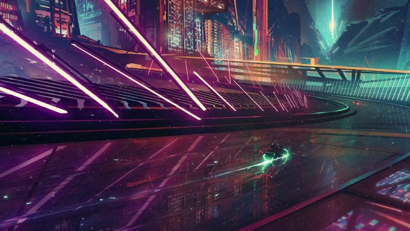 Город будущего Cyberpunk 2077