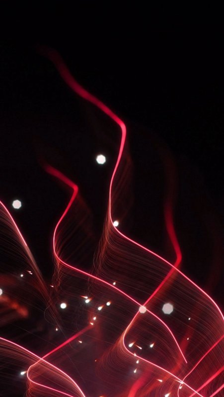 Красно черная абстракция