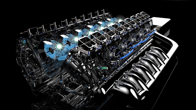 V12 двигатель