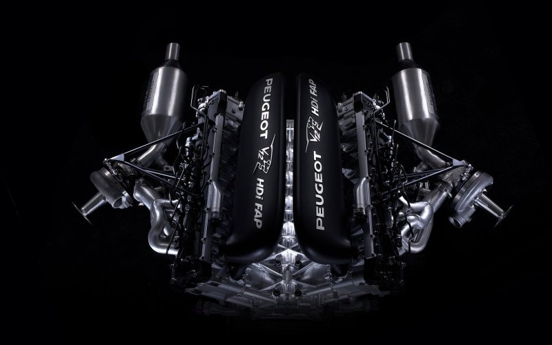 Peugeot 908 HDI Fap engine