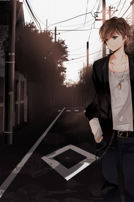 Аниме парни одиночество