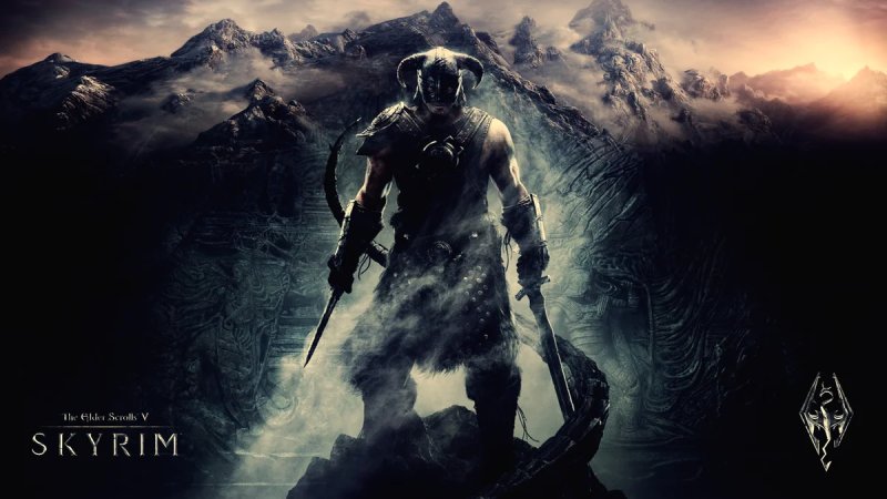 The Elder Scrolls 5 Skyrim Постер