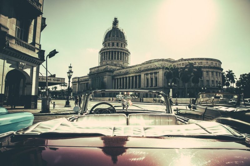 Куба Гавана Capitolio достопримечательности столица