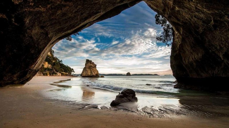 Пещера Коромандель новая Зеландия