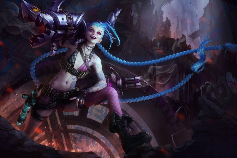 Джинкс из Лиги легенд