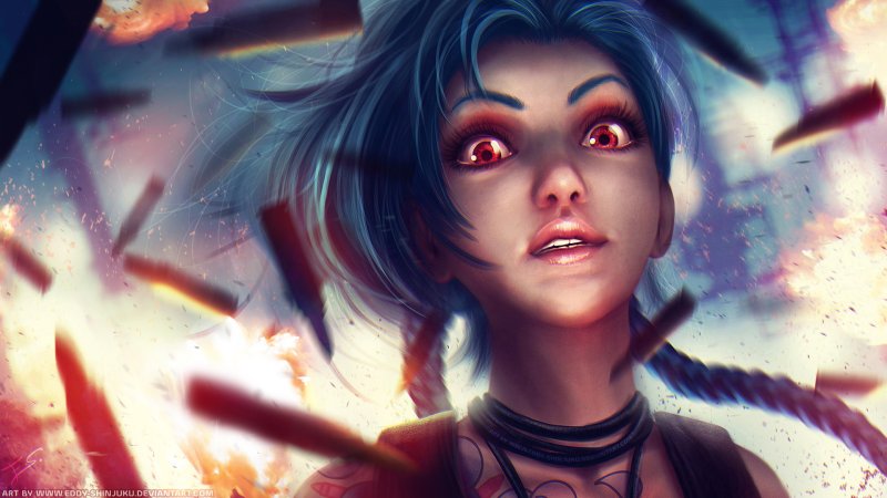 Arcane League of Legends Джинкс