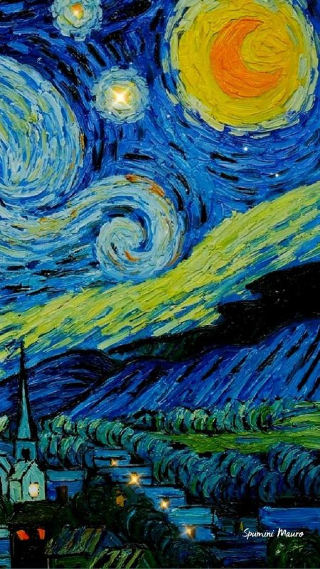 Звездная ночь Ван Гога