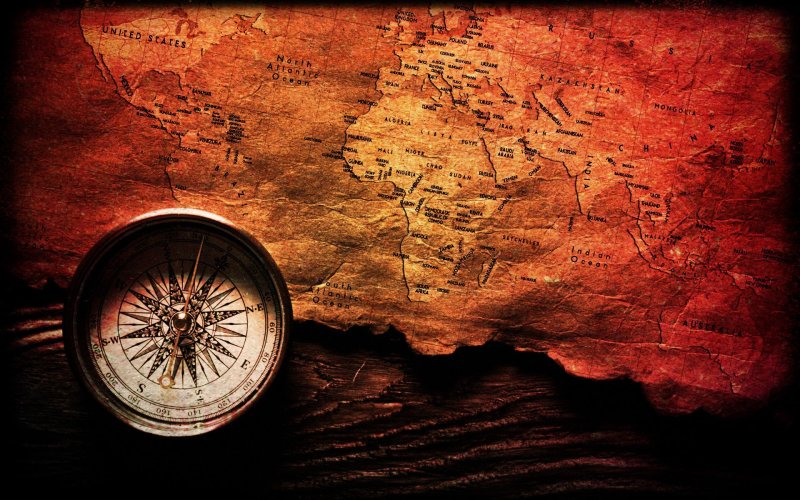 Географический фон для презентации