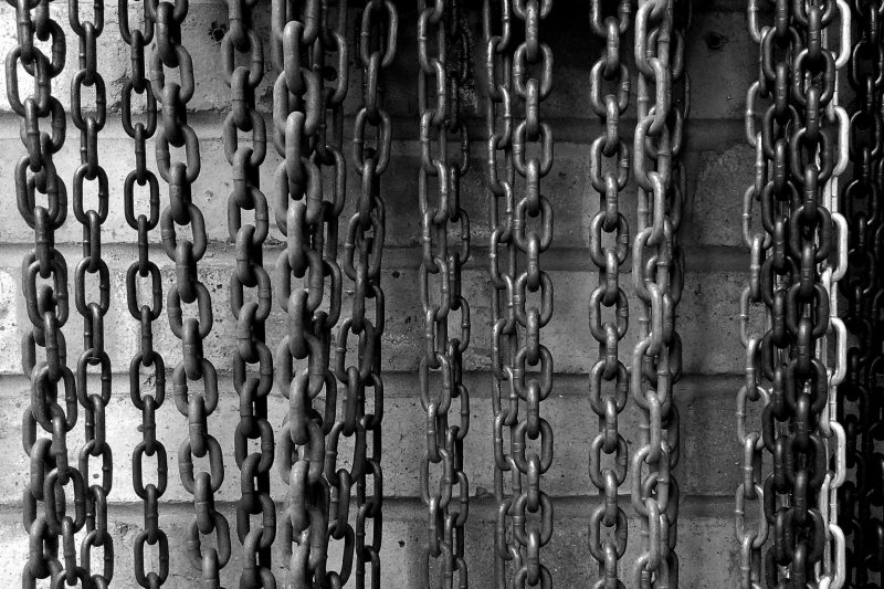 Текстура цепи