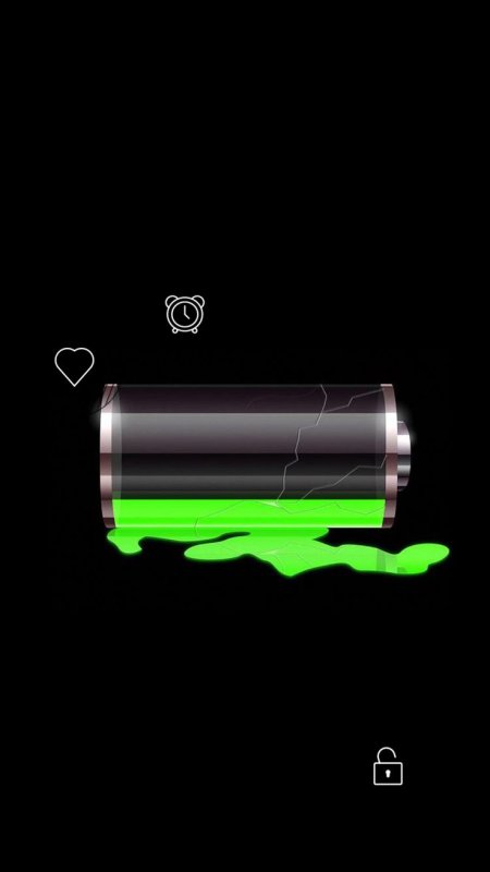 Батарея заряжается