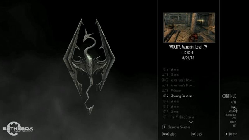 SKYUI Skyrim Special Edition