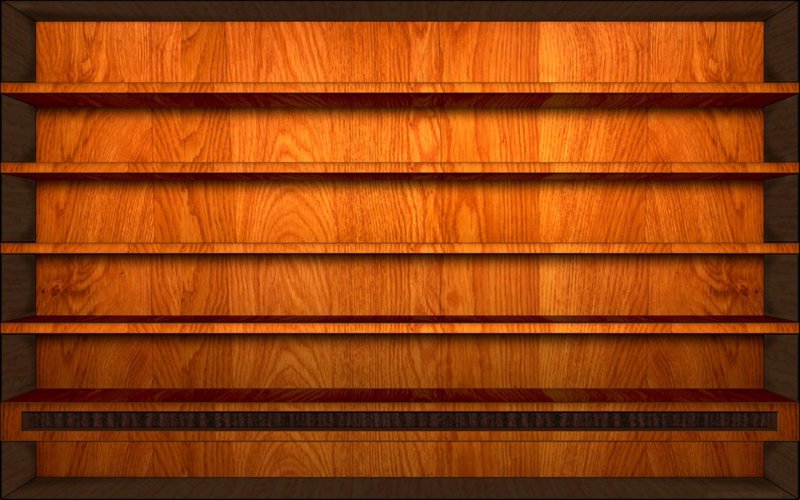 Рабочий стол полочки для ярлыков