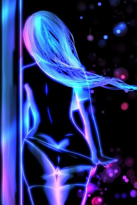 Неоновые картинки на рабочий стол