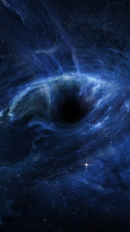 Черная дыра фон