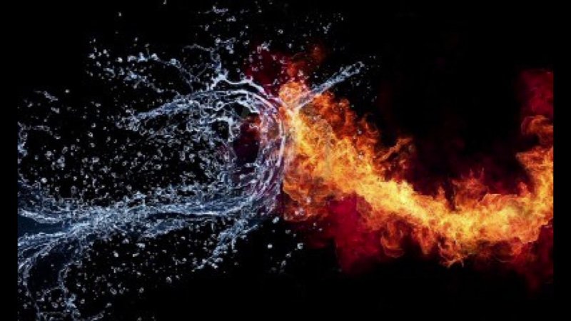 Огонь и вода картинки