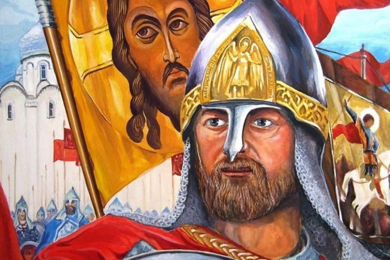 Александр Невский портрет