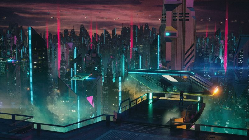 Найт-Сити Cyberpunk