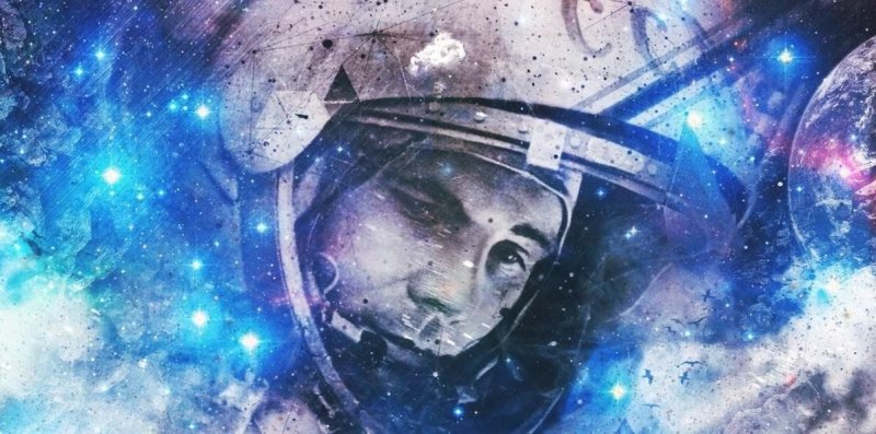 Гагарин в космосе