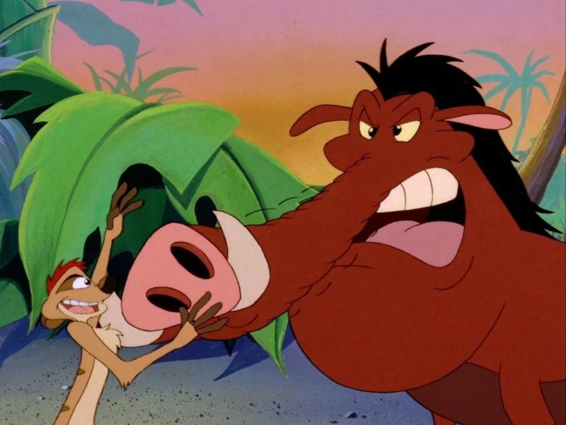 Король Лев Тимон и Пумба