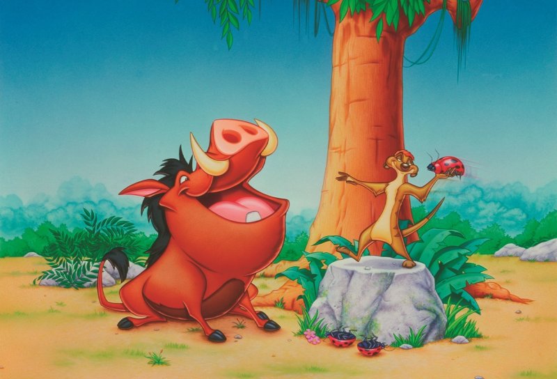 Акуна Матата Тимон и Пумба мультик