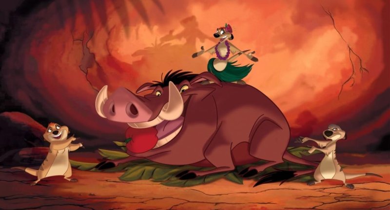 Король Лев Тимон и Пумба