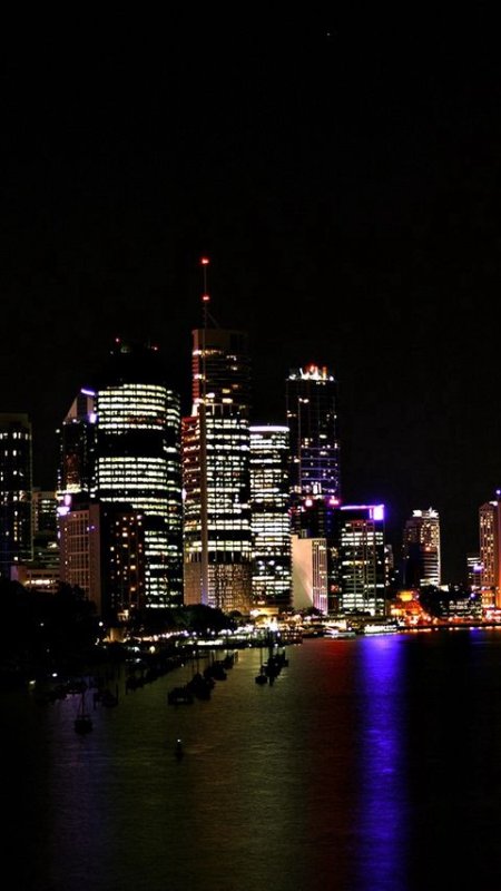 Красивый ночной город