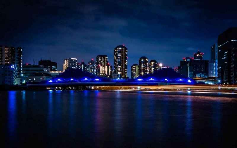 Красивый ночной город