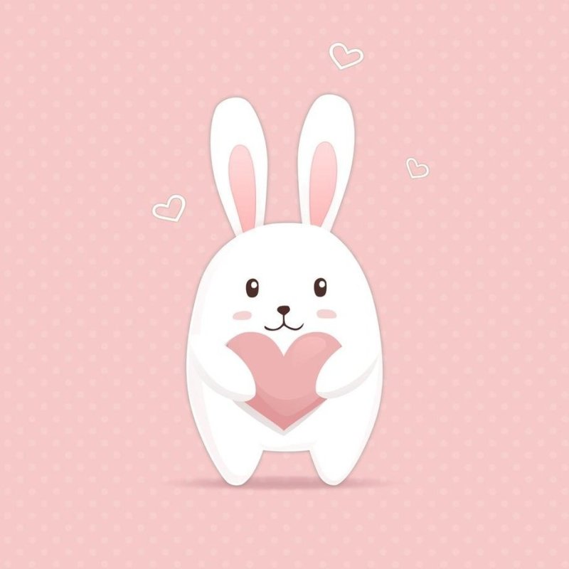 Зайчик с сердечком