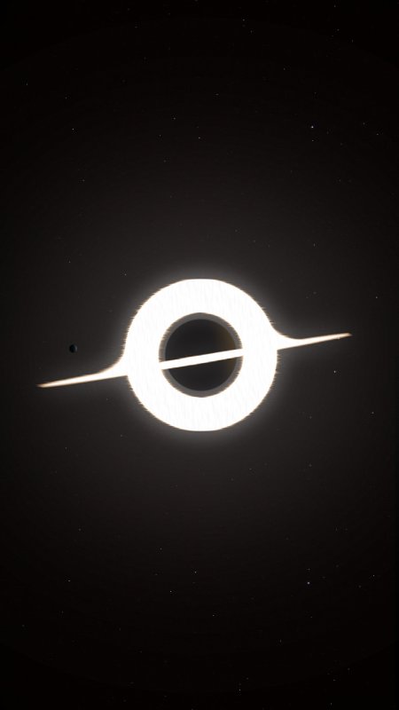 Гаргантюа черная дыра 4к