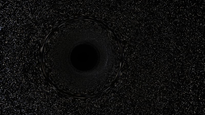 Черная дыра на рабочий стол