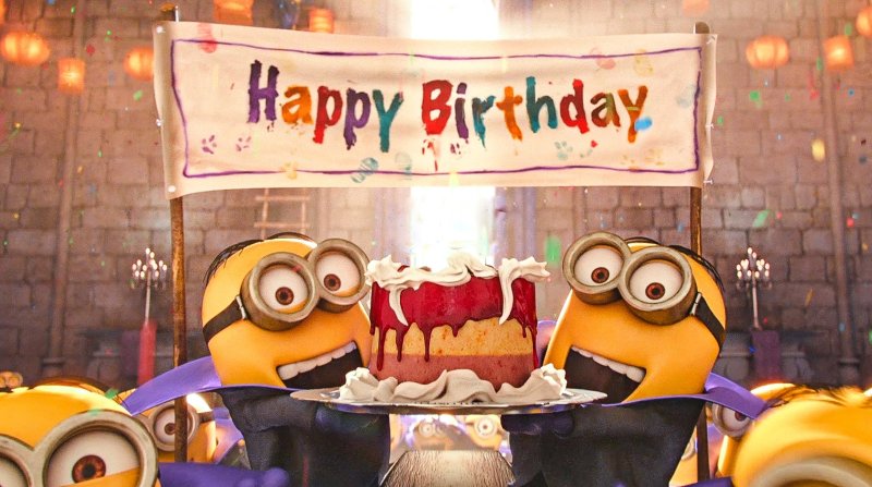 Happy Birthday Миньоны