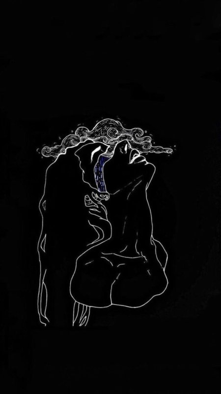 Арт на черном фоне