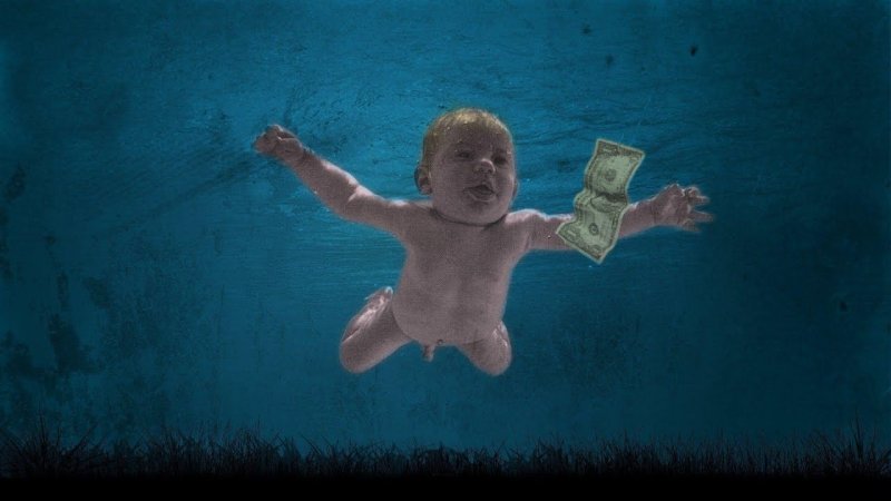 Nirvana Nevermind обложка альбома