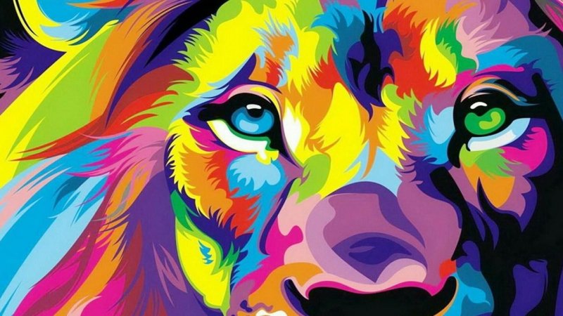 Яркие картины