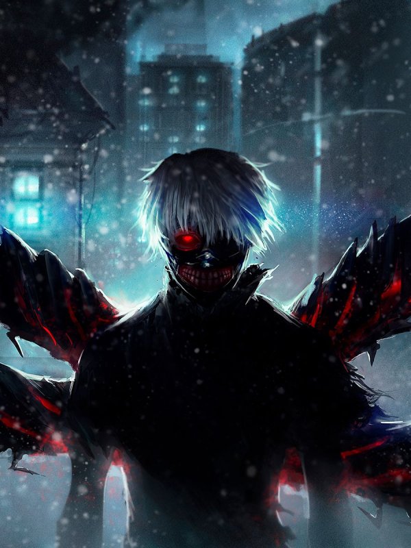 Токийский гуль арт 4к