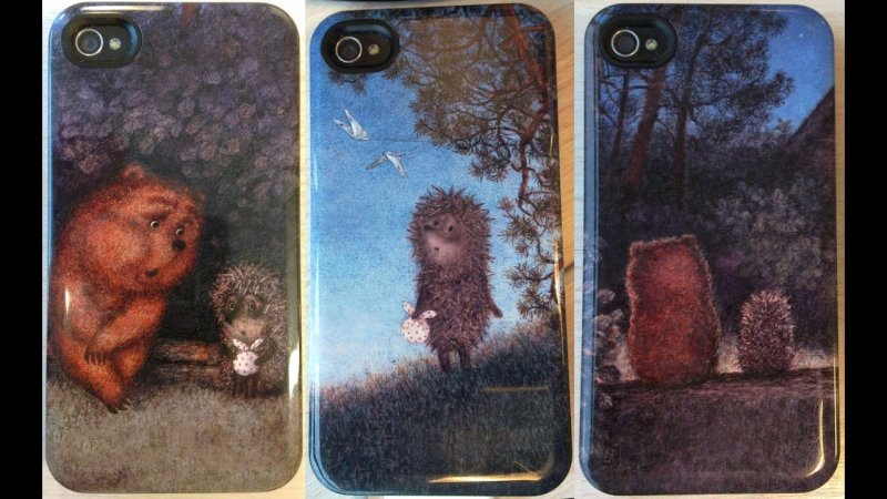 Про ежика и медвежонка