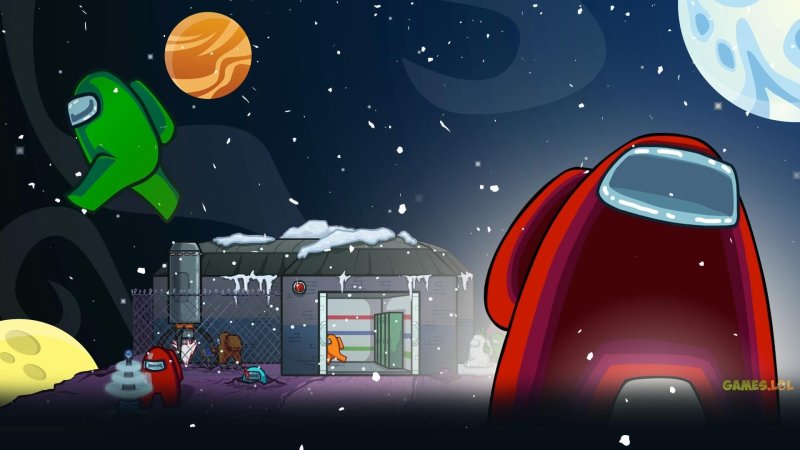 Among us космос