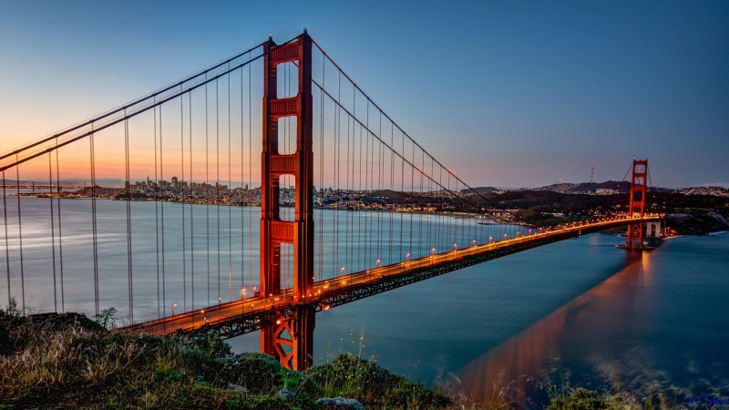 Golden Gate Bridge San Francisco 4k