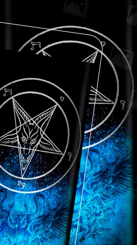 Пентаграмма заставка на телефон