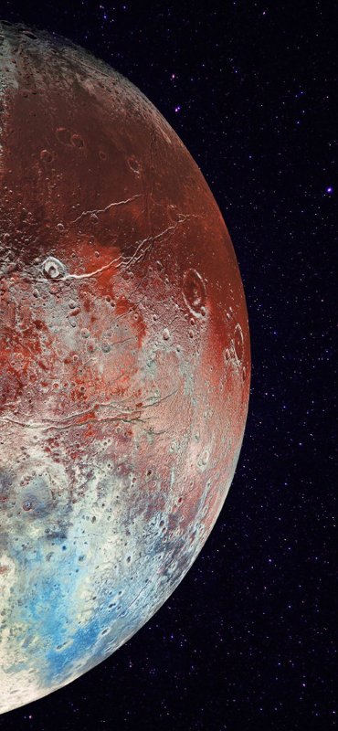 Плутон в высоком разрешении