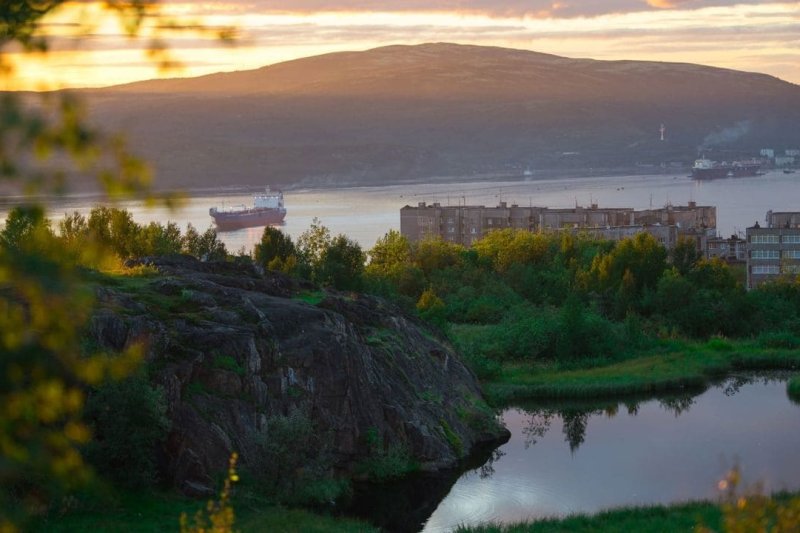 Кольский залив Мурманская область