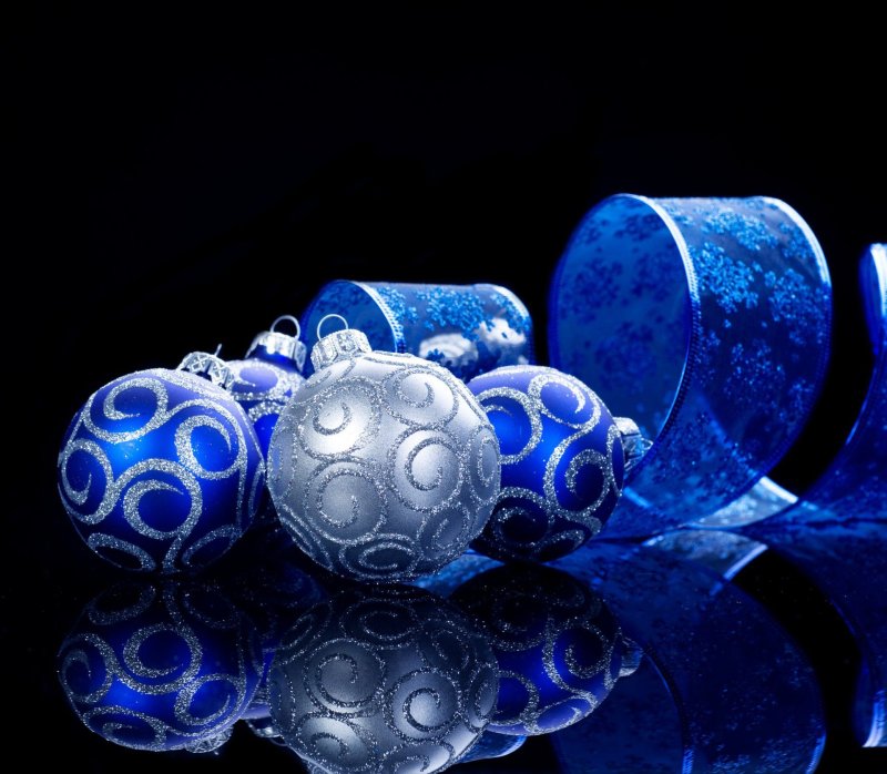 Красивые новогодние шары